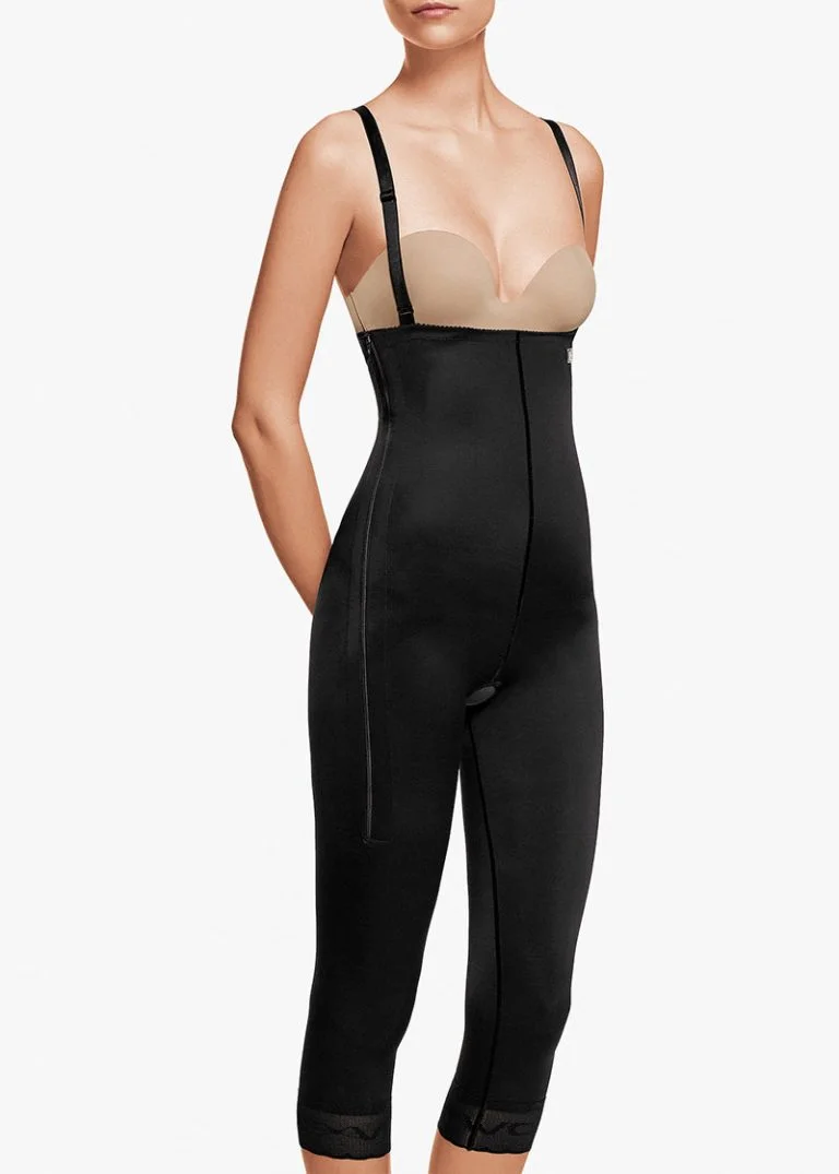 3009Z - GIRDLE WITH ABDOMINAL EXTENSION BELOW THE KNEE WITH ZIPPERED CLOSURES - BEIGE - XXXL 3009Z - GIRDLE WITH ABDOMINAL EXTENSION BELOW THE KNEE WITH ZIPPERED CLOSURES - BEIGE - XXXL