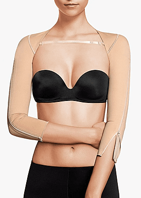 1008Z - SLEEVES FOR LIPOSUCTION WITH ZIPPERED CLOSURES - BEIGE - S