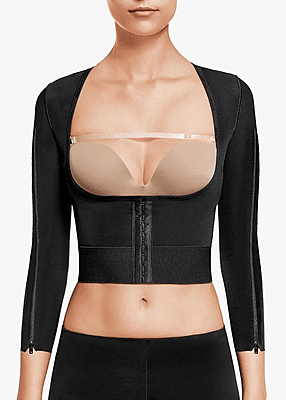 1009 - LIPOSUCTION GARMENT FOR ARMS AND BACK - BEIGE - XL