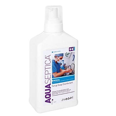 AQUASEPTICA SCRUB SOAP FOAM DISINFECTANT (1000ML)