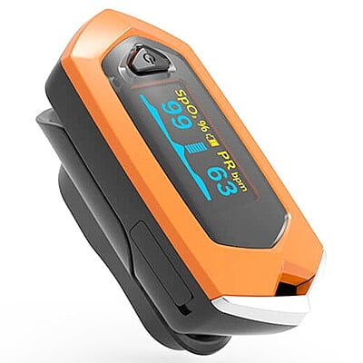 FINGERTIP PULSE OXIMETER RECHARGABLE
