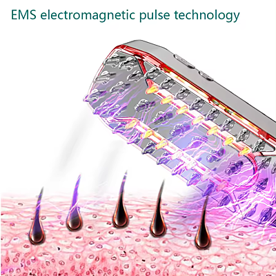 Red Light Therapy Laser Hair Brushes Scalp