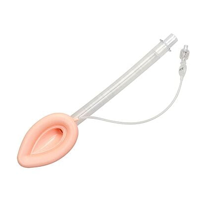 REINFORCED SILICONE LARYNGEAL MASK AIRWAY SIZE: 4