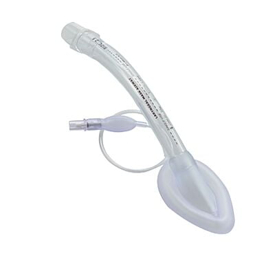 PVC LARYNGEAL MASK AIRWAY SIZE: 5