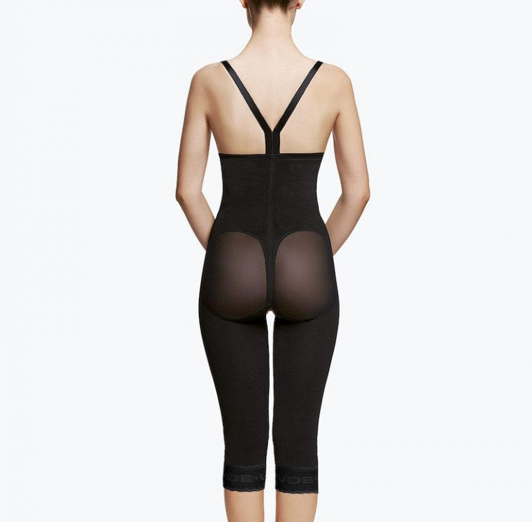 3109 - FAT TRANSFER TO BUTTOCKS GIRDLE, HIGH WAIST, BELOW THE KNEE - BEIGE - XXL
