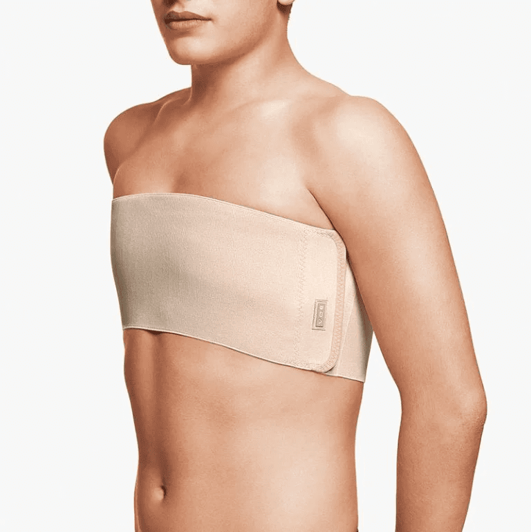 4015S - SEAMLESS THORACIC BAND - BEIGE - XXS