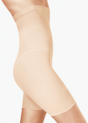 SLIMNG04 - HIGH WAISTED GIRDLE ABOVE THE KNEE - BLACK - XL