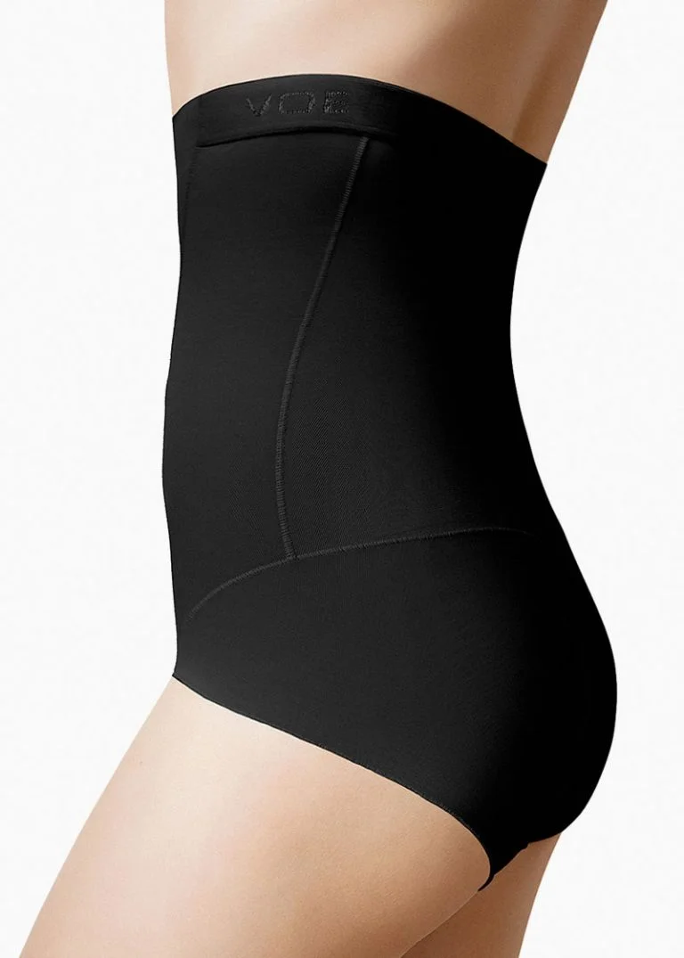 SLIMNG07 - HIGH WAISTED GIRDLE - BLACK - XXS