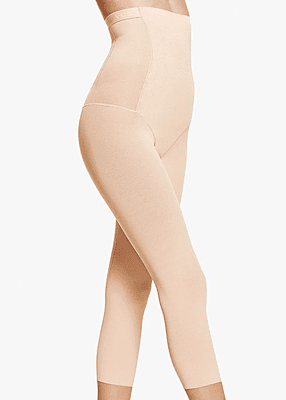 SLIMNG09 - HIGH WAISTED GIRDLE BELOW THE KNEE - BLACK - XXS