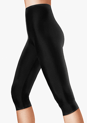 SLIMNG601 - 3/4 LEGGINGS - BLACK - XXL