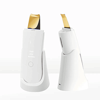 Facial Ultrasonic Skin Scrubber W Ith Spray Containe